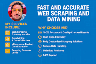 fast and accurate web scraping and data mining