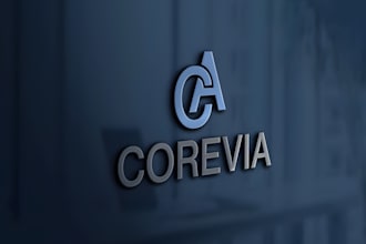 create an elegant minimalist monogram logo design
