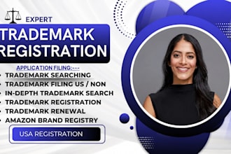 file trademark and patent applications in USA trademark registration filing
