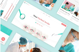 build dental clinic website design