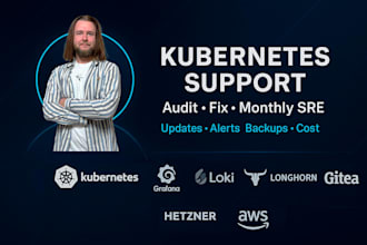 audit, fix, and support your kubernetes cluster every month