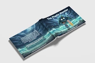 design a kids storybook with illustrations