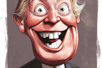 draw satire, editorial or political cartoons for you