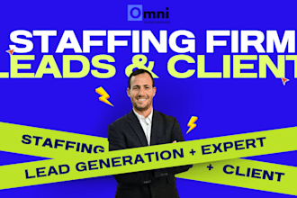 talk to hiring managers and originate deals for your staffing firm
