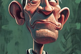 draw political cartoon and comic