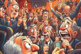do any current political cartoon