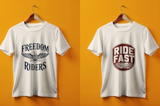 design vintage retro t shirt graphics with bold typography and retro textures
