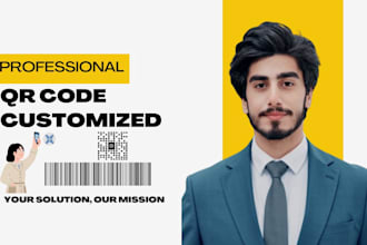 professional qr code design for websites, business cards