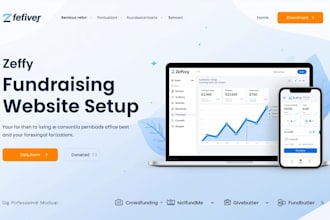 setup zeffy fundrasing platform givebutter gofundme crowdfunding blackbaud site