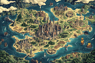 create high quality fantasy maps