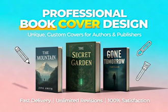 do book cover design, ebook cover, kindle book cover, kdp book cover