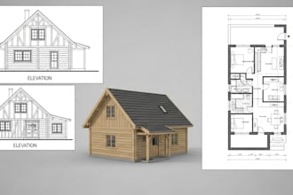 design 3d timber framed housing, shed plans, roof truss, blueprints