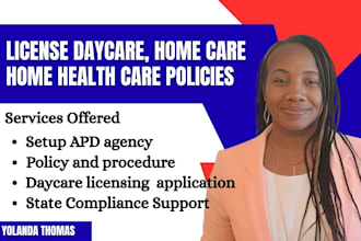 set homecare, nemt with license policy and procedure for maryland, ohio, florida