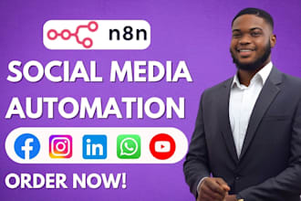 n8n social media automation n8n youtube automation n8n whatsapp chatbot