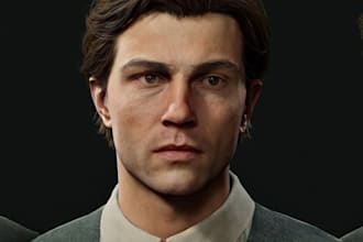 create 3d metahuman character, 3d human ai avatar, eu4, eu5, cinematic character