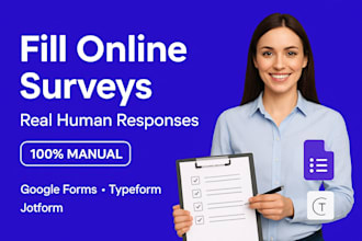 complete your online surveys and feedback forms with honest human responses