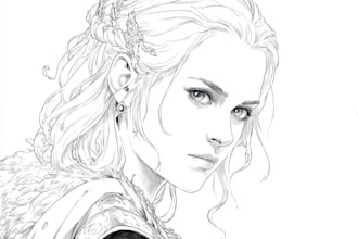 create pencil sketch portrait and illustrations