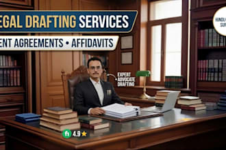draft affidavits, petitions and other legal applications