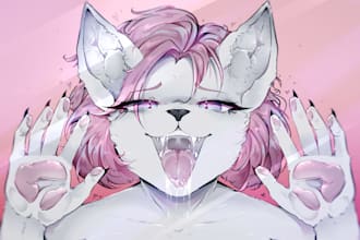 draw furry art, oc, fursona, nsfw art and whatever you want