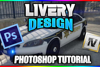 design custom fivem cars and car liveries for your server