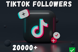 boost your tiktok 20,000 followers likes fast and affordable