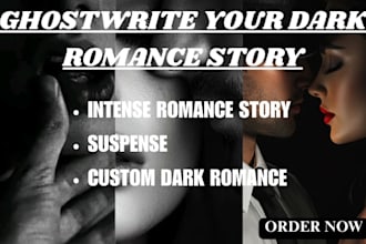 ghostwrite werewolf, fantasy, dark romance, or supernatural spicy thriller novel