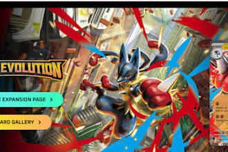 design pokemon website pokemon card shop trading card store game website