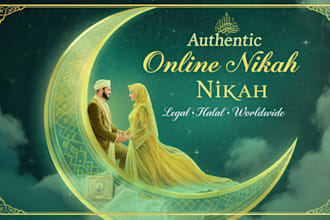 arrange your authentic online nikah with legal, halal, and heartfelt perfection