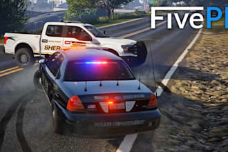 develop fivepd cops server based on qbcore nopixel inspired and fivepd server