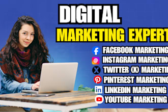 be your professional digital marketer and social media expert