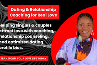 be your dating coach write bio for dating profile and relationship counselor