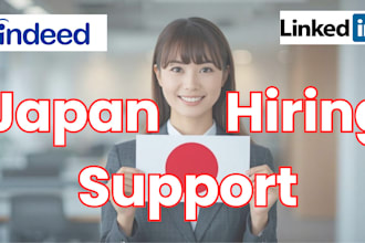 support your hiring in japan