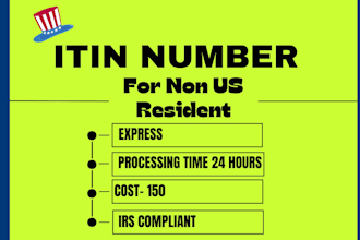 get your itin individual taxpayer number