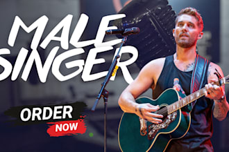 sing country music song with soulful vocals nashville quality production