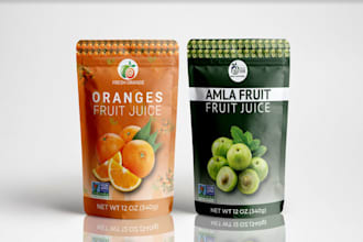pouch design product pouch design label design stand up pouch packaging design