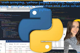 do fast scraping, yellow pages scraping, web scraping, web scraper with python