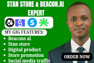 do stan store setup beacon ai store setup ,stan store marketing promotion