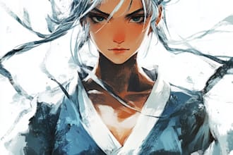 do anime character illustration
