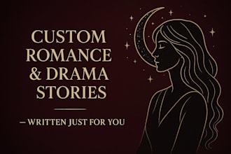 write a story driven erotica for you