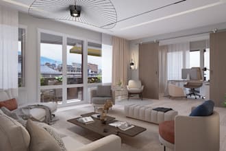 provide expert interior design services for bathrooms kitchens and living room