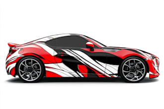 design branding car wrap, vehicle wrap, truck wrap