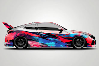 professional vehicle wrap design, car wrap