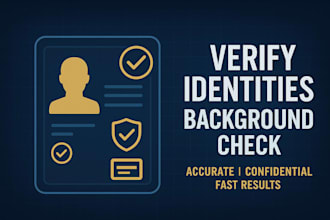 perform advanced background checks and identity verification using osint