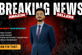 be your amazon PPC expert to manage and optimize amazon PPC campaigns