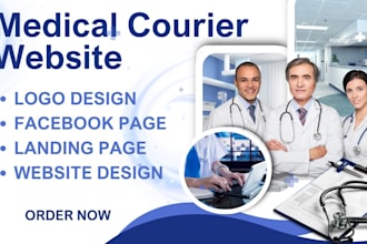 medical courier courier website medical website