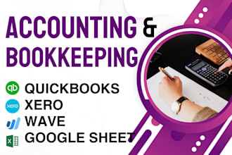 do quickbooks and xero bookkeeping and bank reconciliation