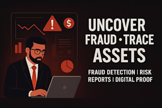 uncover hidden assets, detect fraud, and investigate suspicious online activity