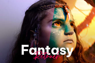 make artistic image retouch