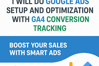 do google ads setup and optimization with ga4 conversion tracking
