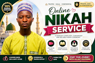 be nikah online imam wali witness for every couple